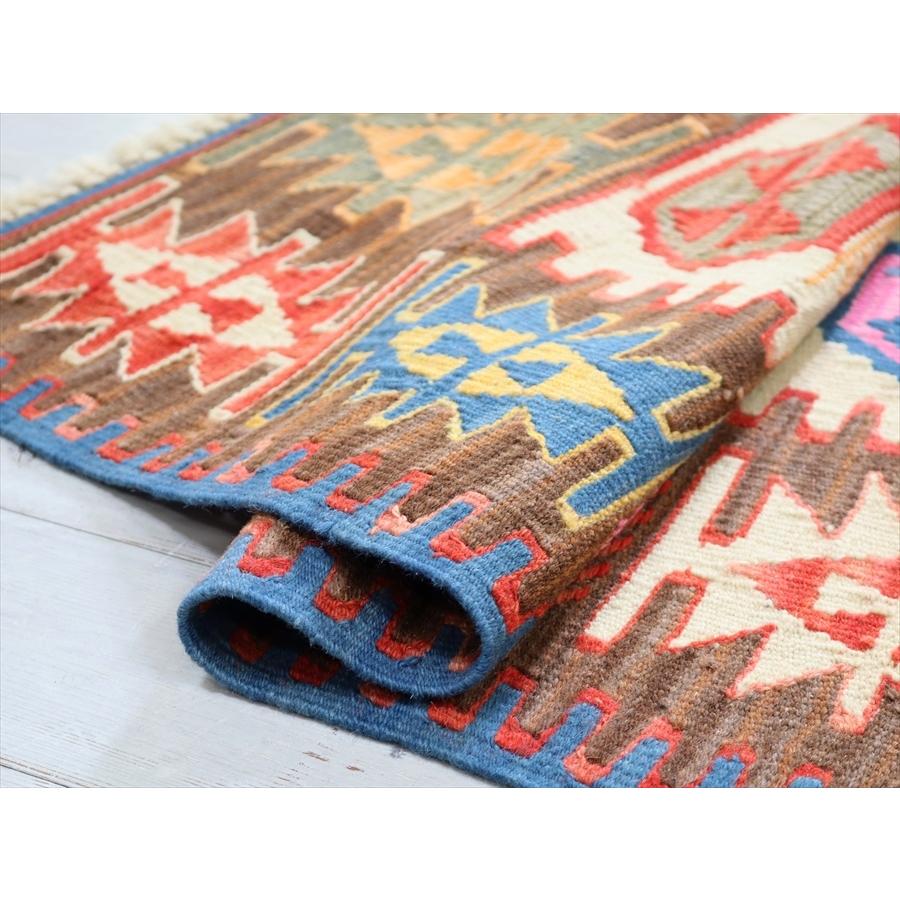 ワンランク上のカイセリキリム　セッヂャーデ 170x125cm ドラゴンと麦の穂のモチーフ | ブランド登録なし | 07