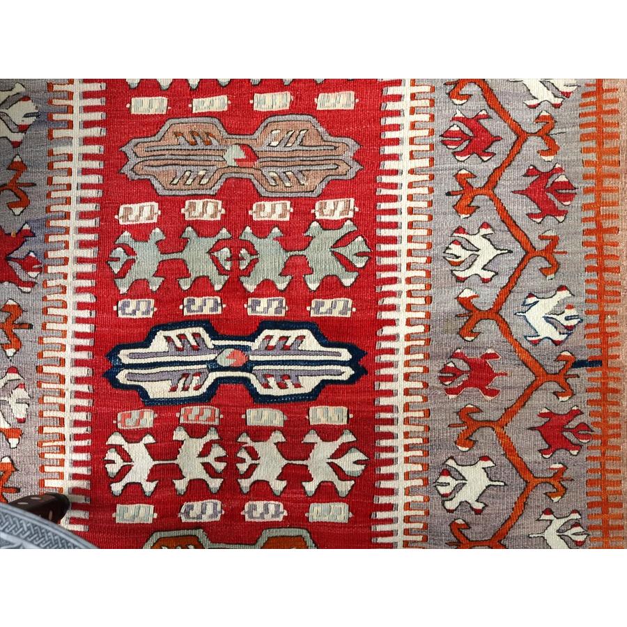 オールドキリム アイドゥン 153x96cm 雄羊の角と水の流れ | ブランド登録なし | 10