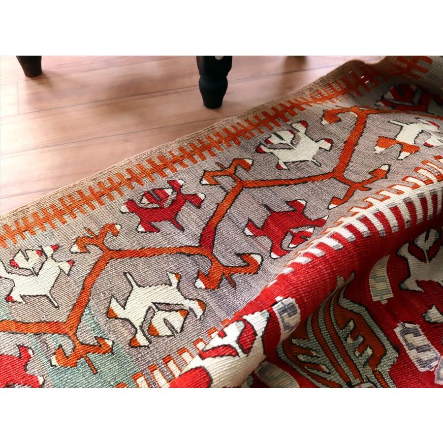 オールドキリム アイドゥン 153x96cm 雄羊の角と水の流れ | ブランド登録なし | 12