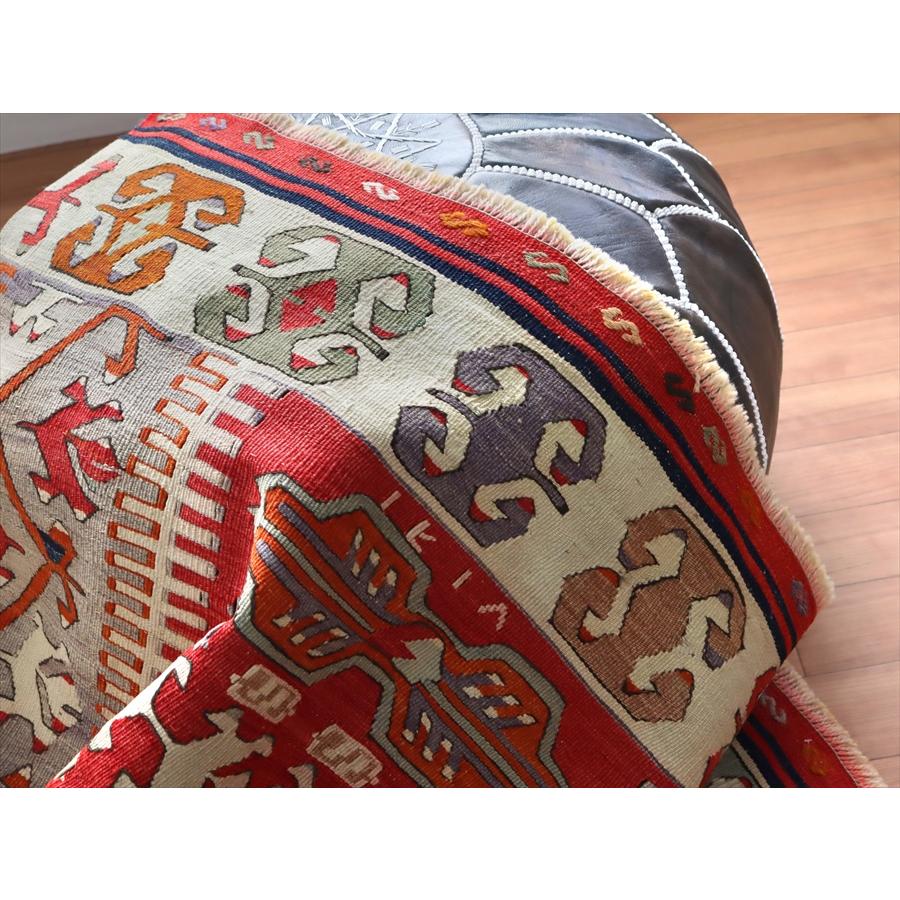 オールドキリム アイドゥン 153x96cm 雄羊の角と水の流れ | ブランド登録なし | 14