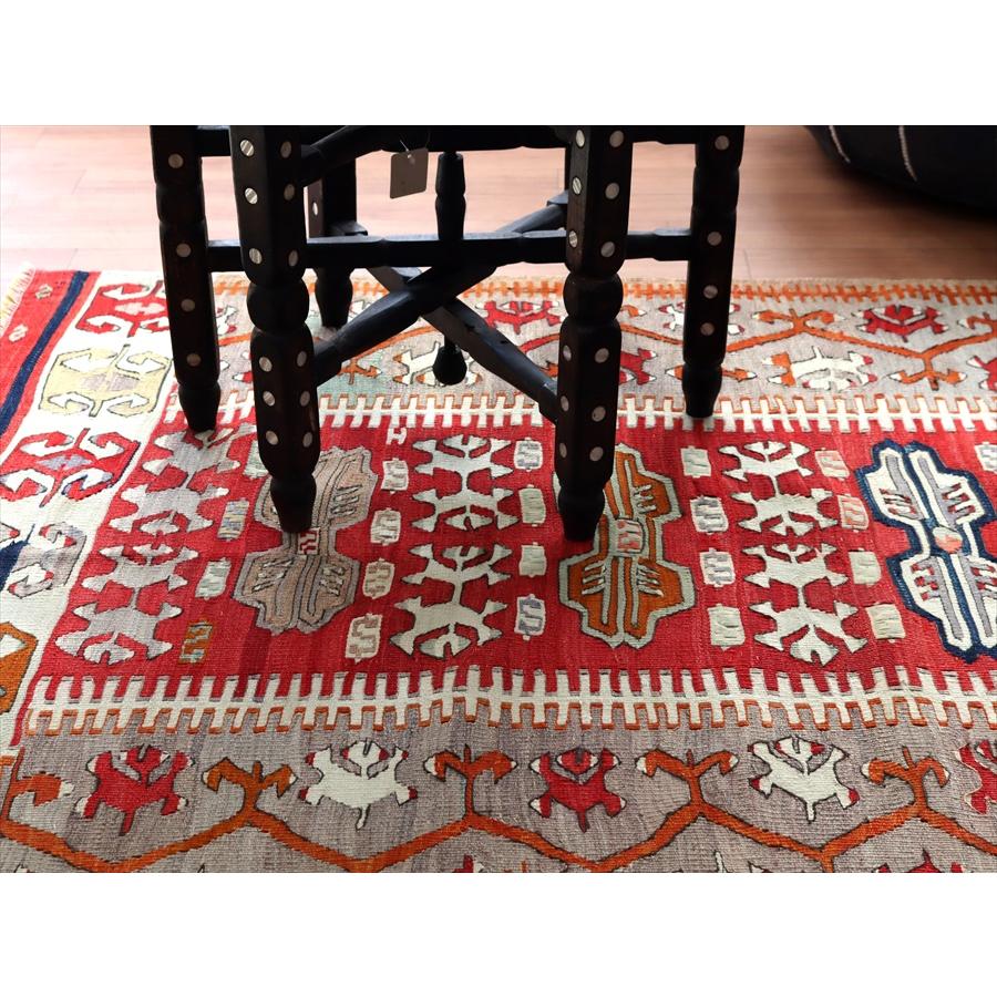 オールドキリム アイドゥン 153x96cm 雄羊の角と水の流れ | ブランド登録なし | 04