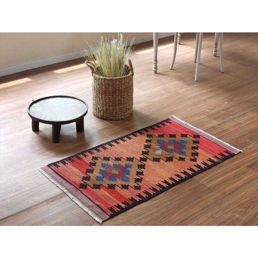 オールドキリム フェティエ 109x62cm ２つのメダリオン | ブランド登録なし | 01