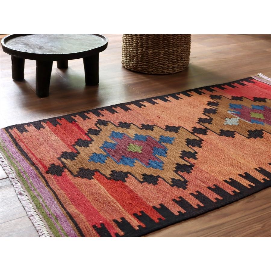 オールドキリム フェティエ 109x62cm ２つのメダリオン | ブランド登録なし | 02