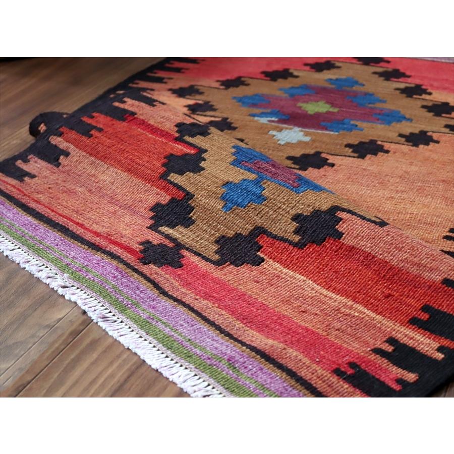 オールドキリム フェティエ 109x62cm ２つのメダリオン | ブランド登録なし | 05