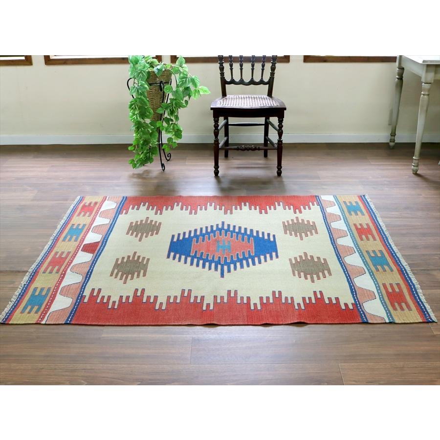 トルコ手織りキリム ウシャク 166x122cm パルマクルのモチーフ | ブランド登録なし | 02