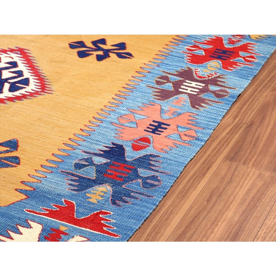 トルコ手織りキリム コンヤ　草木染 177x133cm ２つのダイヤとコチボユヌズ | ブランド登録なし | 04