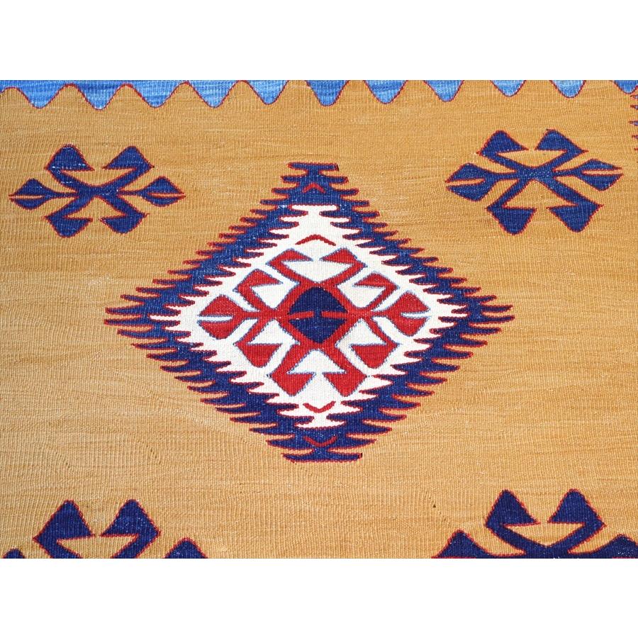 トルコ手織りキリム コンヤ　草木染 177x133cm ２つのダイヤとコチボユヌズ | ブランド登録なし | 08