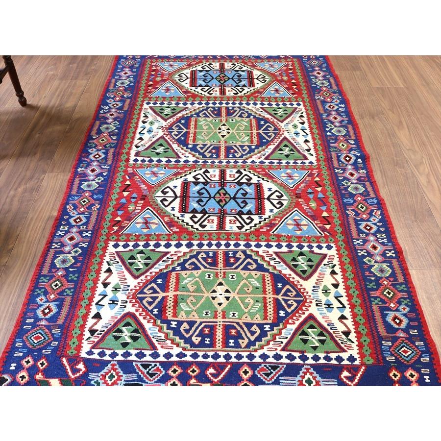 トルコ手織りキリム ワン 190x102cm ４つのサンドゥック | ブランド登録なし | 02