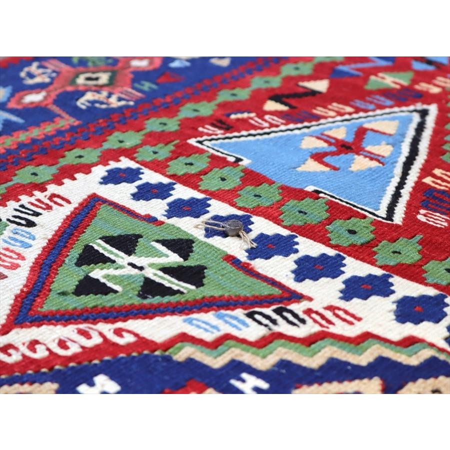 トルコ手織りキリム ワン 190x102cm ４つのサンドゥック | ブランド登録なし | 07