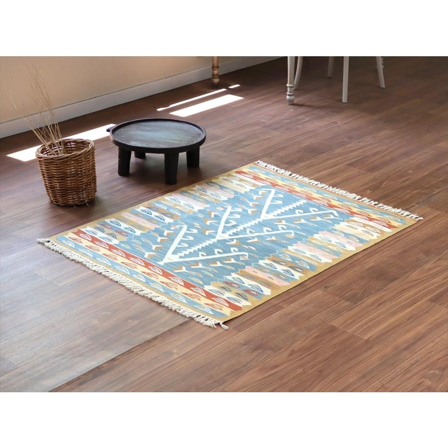 トルコ手織りキリム ウシャク 111x87cm 生命の樹 | ブランド登録なし | 01