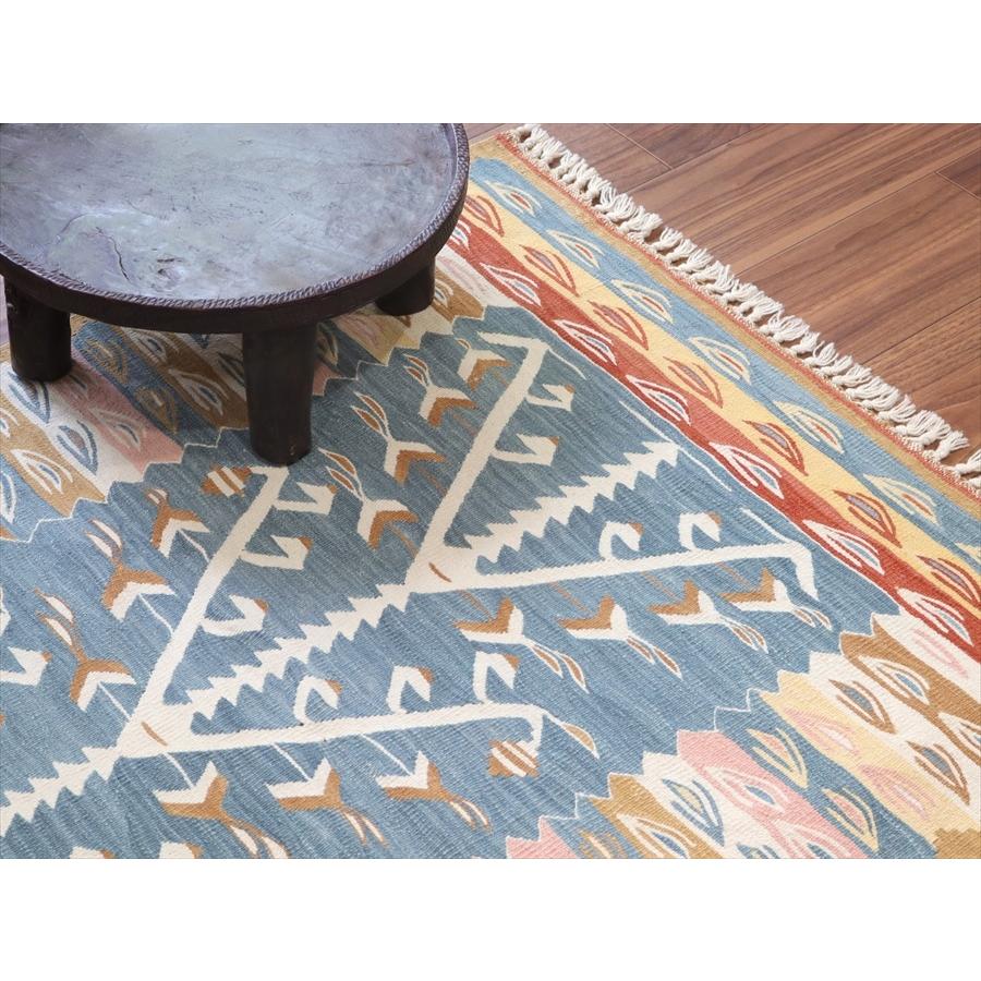 トルコ手織りキリム ウシャク 111x87cm 生命の樹 | ブランド登録なし | 02