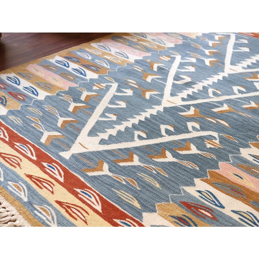 トルコ手織りキリム ウシャク 111x87cm 生命の樹 | ブランド登録なし | 03