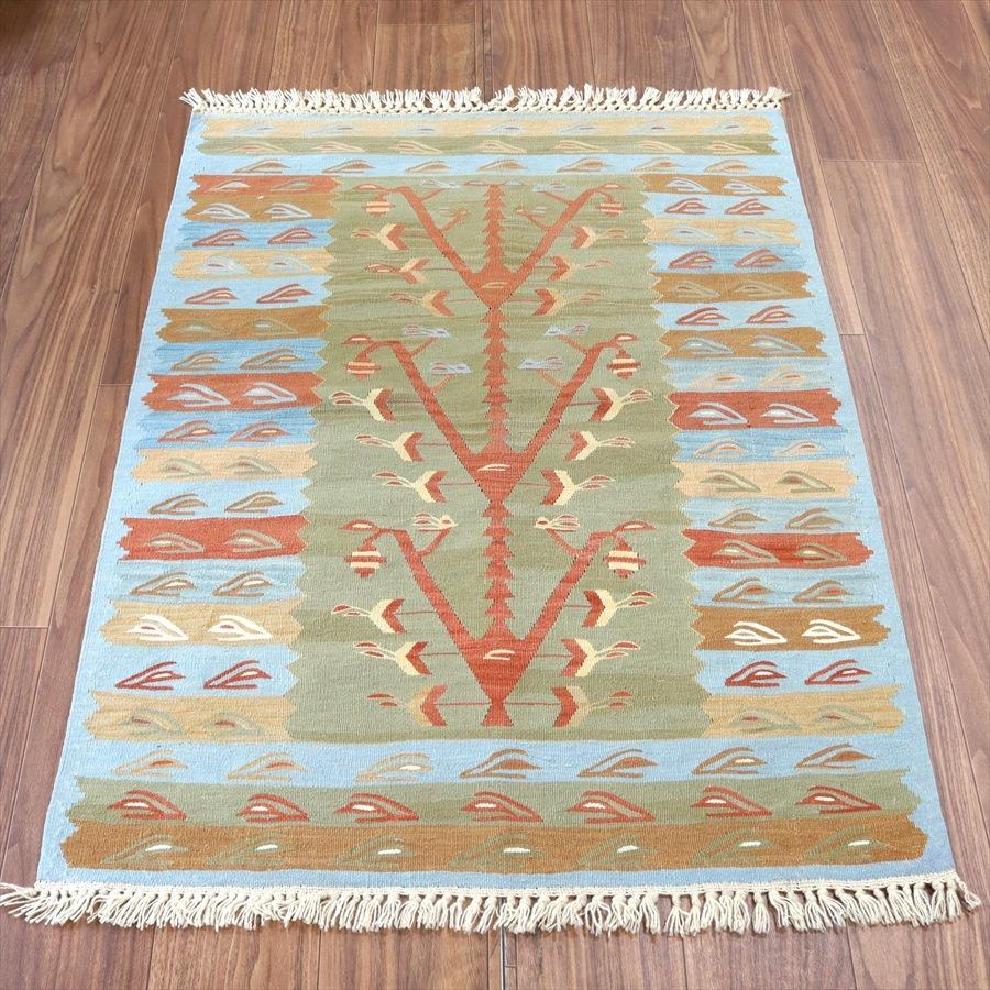 トルコ手織りキリム ウシャク 115x86cm 生命の樹 | ブランド登録なし