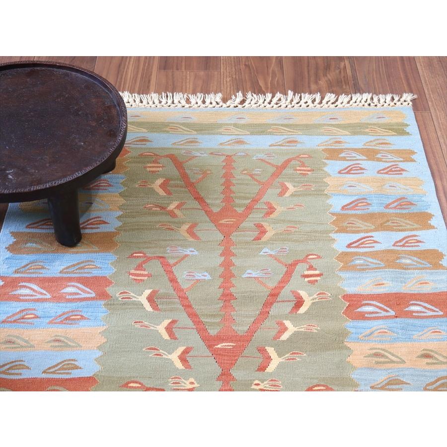 トルコ手織りキリム ウシャク 115x86cm 生命の樹 | ブランド登録なし | 03