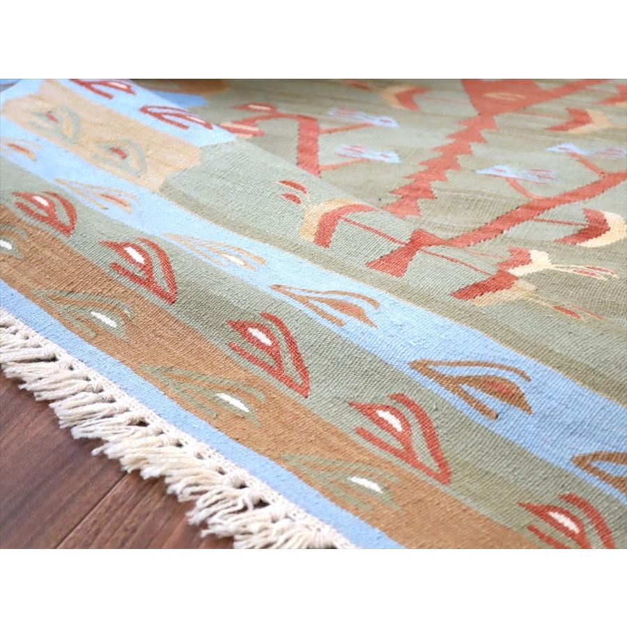 トルコ手織りキリム ウシャク 115x86cm 生命の樹 | ブランド登録なし | 06
