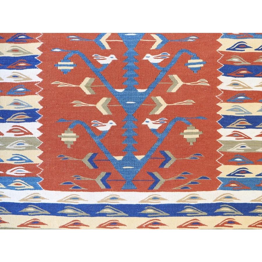 トルコ手織りキリム ウシャク 114x92cm 生命の樹 | ブランド登録なし | 03