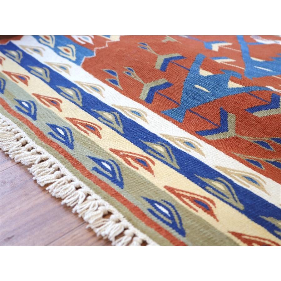 トルコ手織りキリム ウシャク 114x92cm 生命の樹 | ブランド登録なし | 07