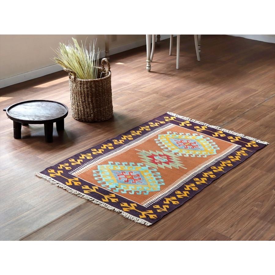 オールドキリム アフィヨン 125x84cm サソリの宿るドラゴンのモチーフ | ブランド登録なし | 01