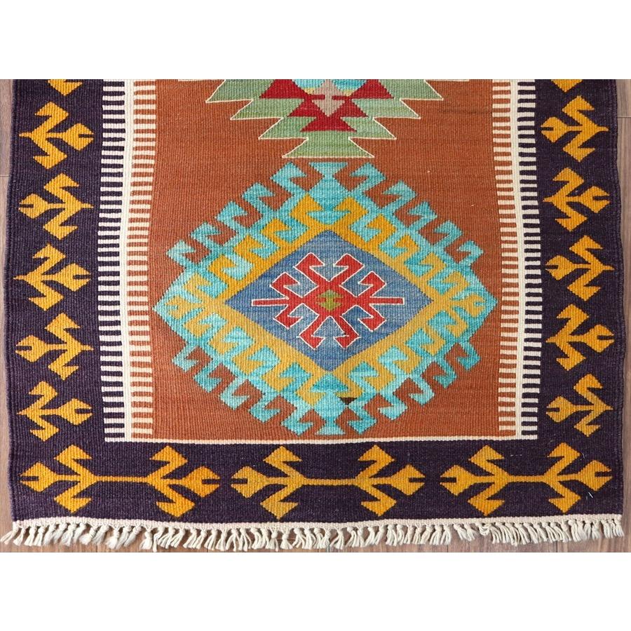 オールドキリム アフィヨン 125x84cm サソリの宿るドラゴンのモチーフ | ブランド登録なし | 04