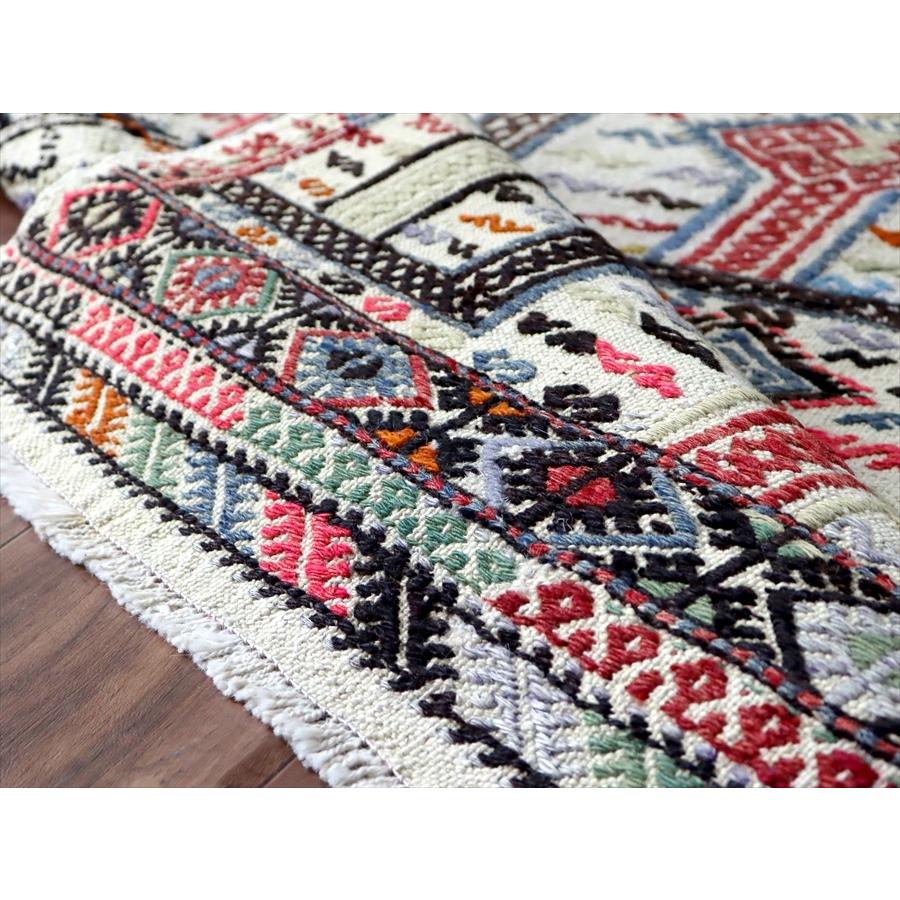 オールドキリム コンヤ 125x87cm 階段状のミフラープ 鉤のジジム | ブランド登録なし | 05