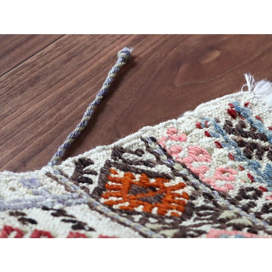 オールドキリム コンヤ 125x87cm 階段状のミフラープ 鉤のジジム | ブランド登録なし | 06