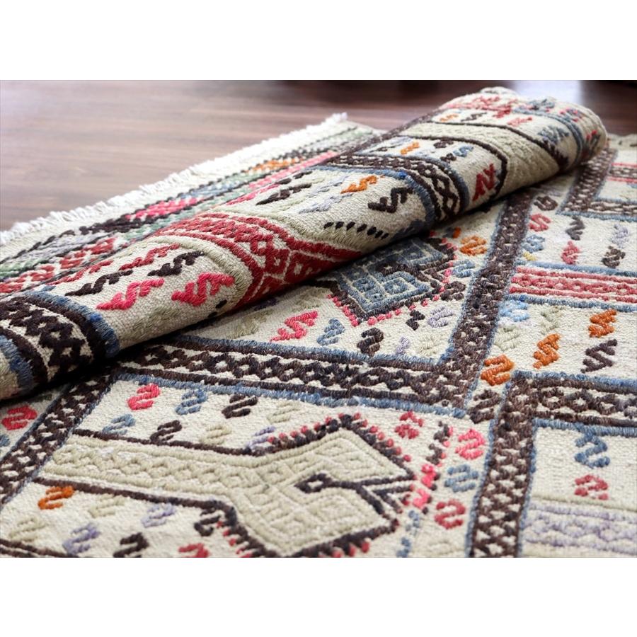 オールドキリム コンヤ 125x87cm 階段状のミフラープ 鉤のジジム | ブランド登録なし | 07