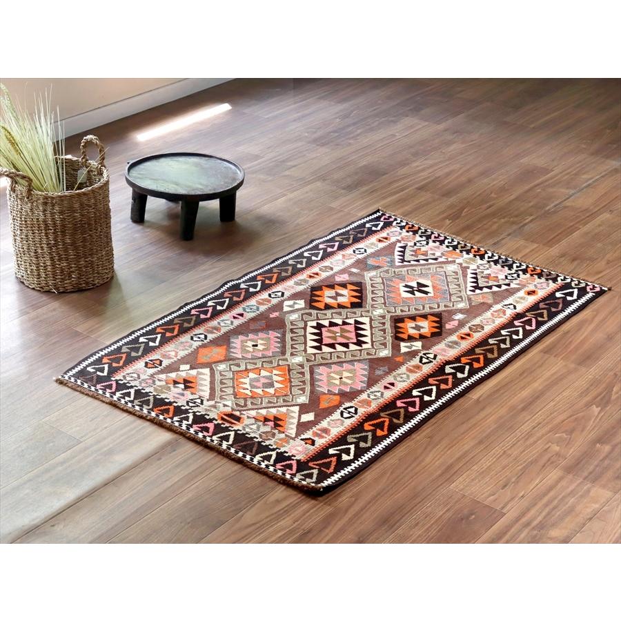 オールドキリム カルス 151x90cm イーブルアイとコチボユヌズ | ブランド登録なし | 02