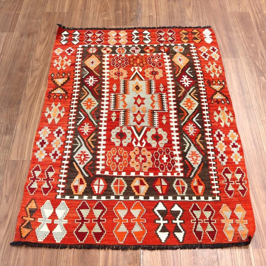 オールドキリム チョルム 145x100cm ソロモンの星と花 | ブランド登録なし