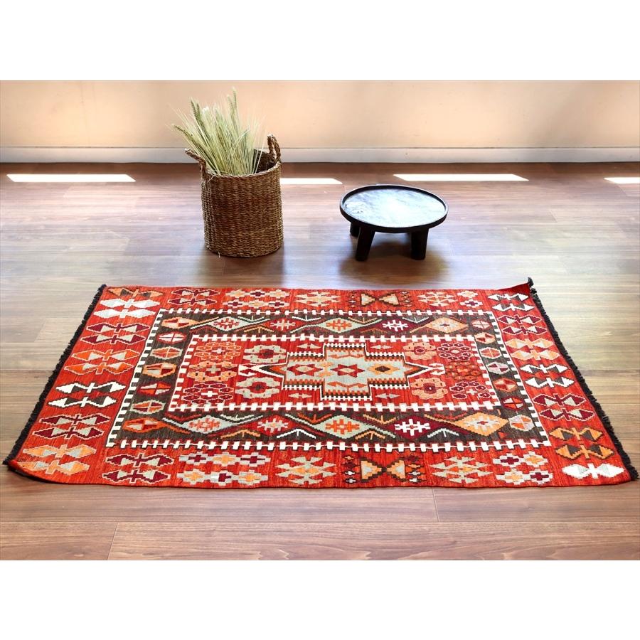 オールドキリム チョルム 145x100cm ソロモンの星と花 | ブランド登録なし | 01