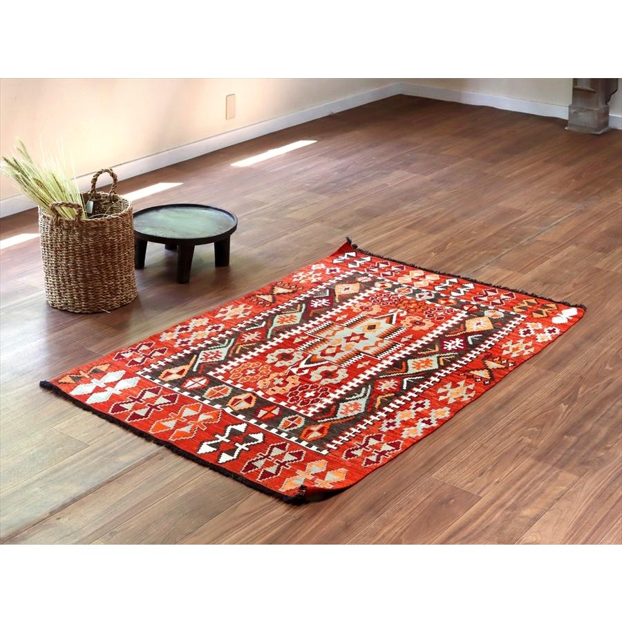 オールドキリム チョルム 145x100cm ソロモンの星と花 | ブランド登録なし | 02