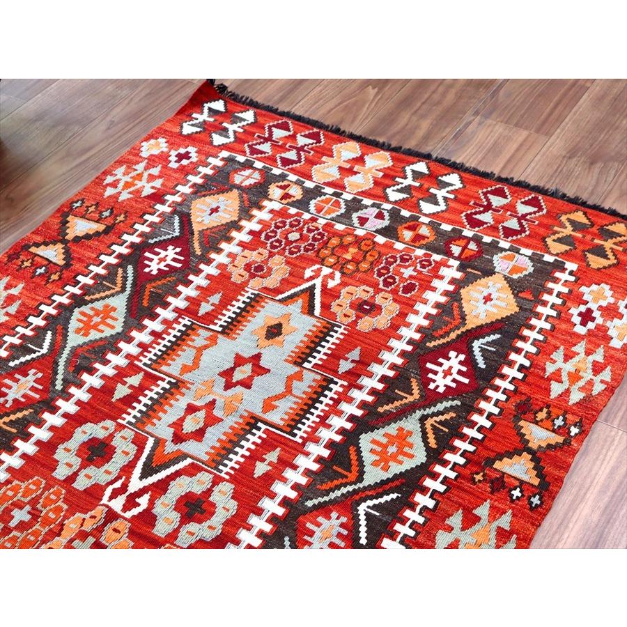 オールドキリム チョルム 145x100cm ソロモンの星と花 | ブランド登録なし | 03