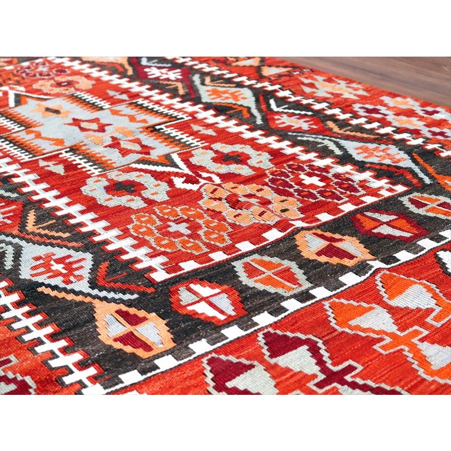 オールドキリム チョルム 145x100cm ソロモンの星と花 | ブランド登録なし | 04