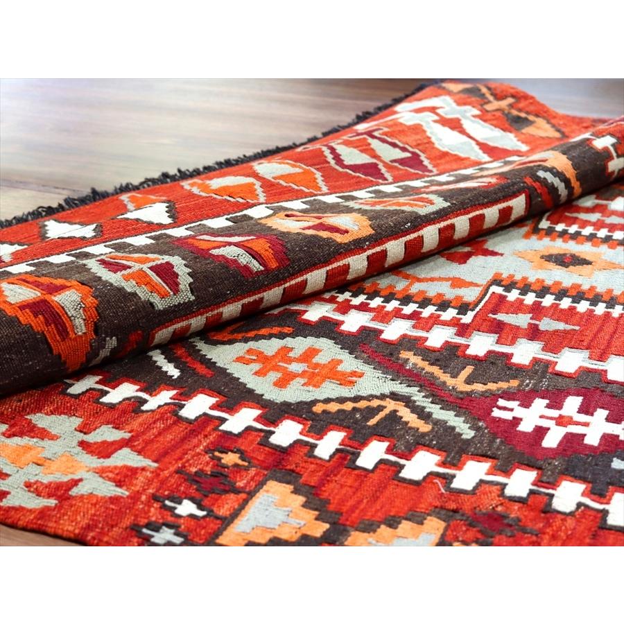 オールドキリム チョルム 145x100cm ソロモンの星と花 | ブランド登録なし | 05