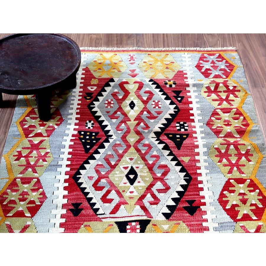 オールドキリム エシュメ 116x93cm 爪のあるメダリオン | ブランド登録なし | 02