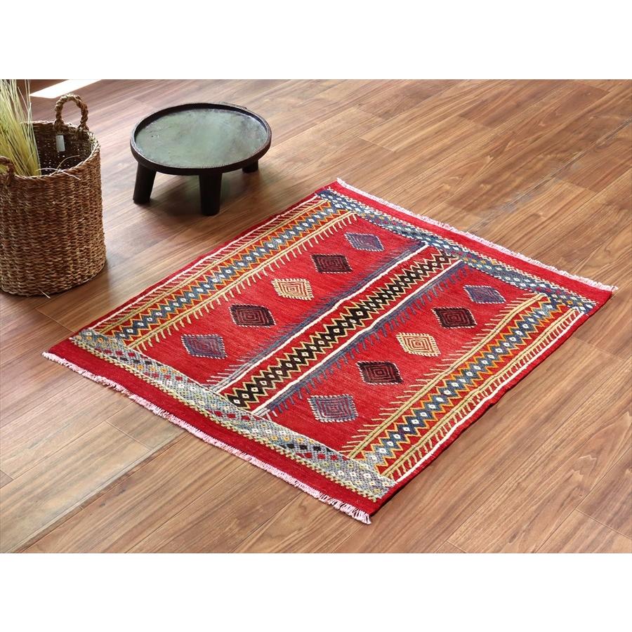 オールドキリム フェティエ 101x93cm ソフラ ジジム | ブランド登録なし | 01