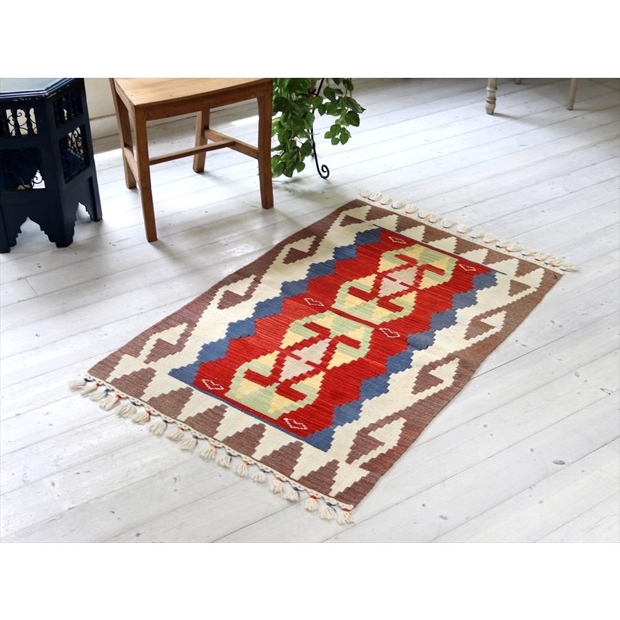 やわらかな織りのカイセリ産キリム　チェイレキ 113x76cm コチボユヌズ | ブランド登録なし | 01