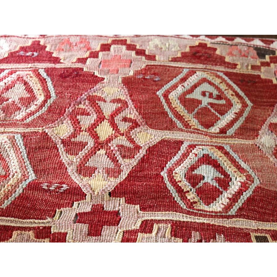 オールドキリム トルコ シワス地方 86x68cm パターンの違う幾何学モチーフ | ブランド登録なし | 06