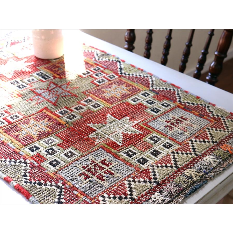 ヤストゥック ギュルン♪　94x51 ジジム織りのヤストゥク 星のモチーフ 85x51cm アダナ オールド