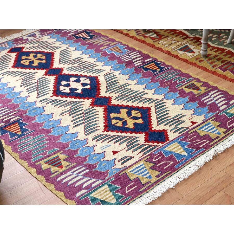 トルコの手織りキリム ウシャク 171x116cm サンドゥック | ブランド登録なし | 03