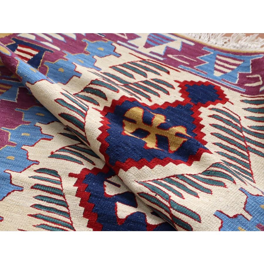 トルコの手織りキリム ウシャク 171x116cm サンドゥック | ブランド登録なし | 09