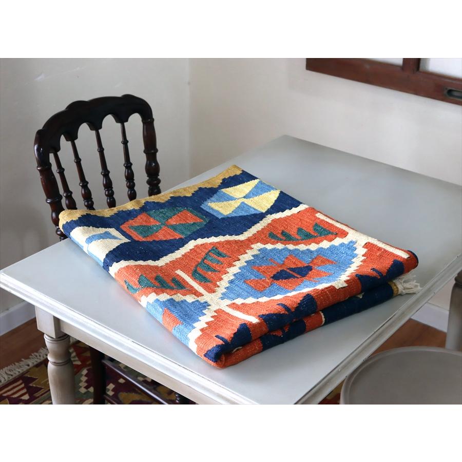 トルコの手織りキリム ウシャク 180x119cm ベレケットのモチーフ | ブランド登録なし | 10