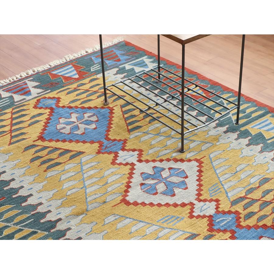 トルコキリム ウシャク　セッヂャーデ 171x120cm 狼の足跡 | ブランド登録なし | 04