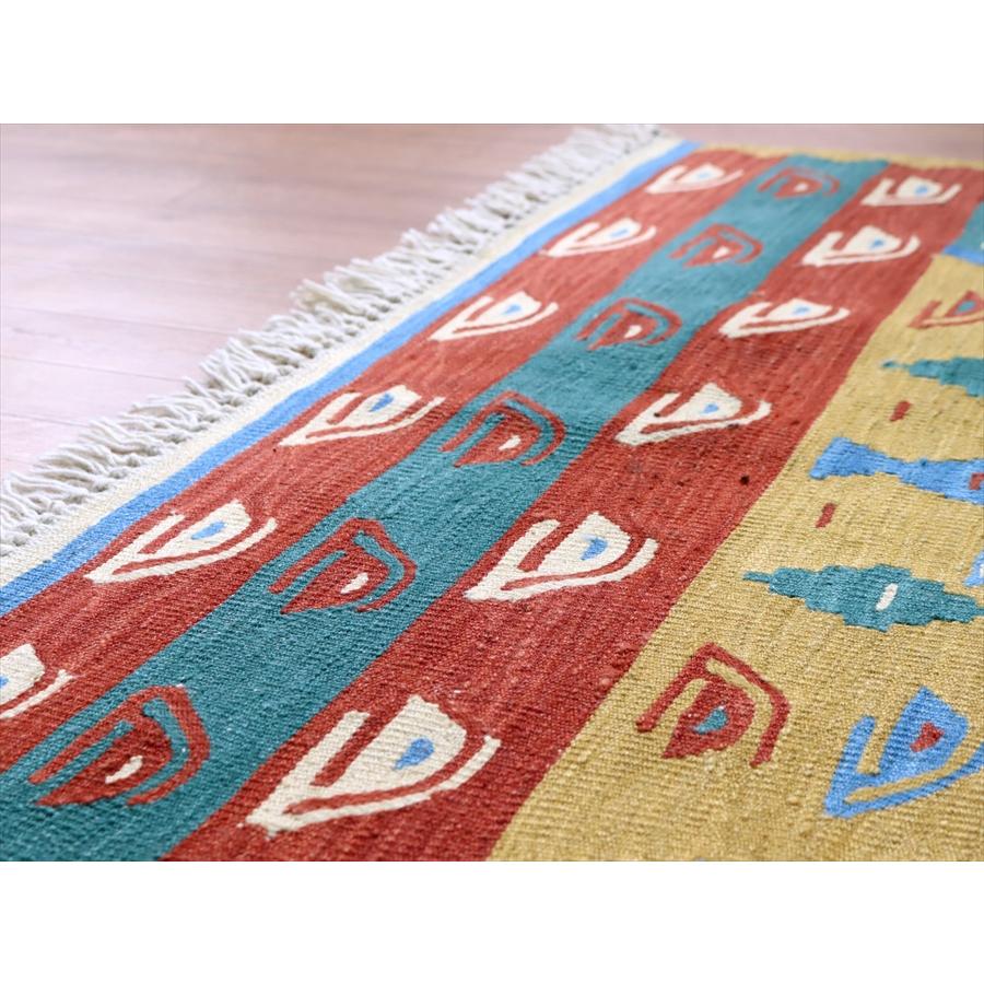 トルコの手織りキリム ウシャク 168x120cm 生命の樹 | ブランド登録なし | 08