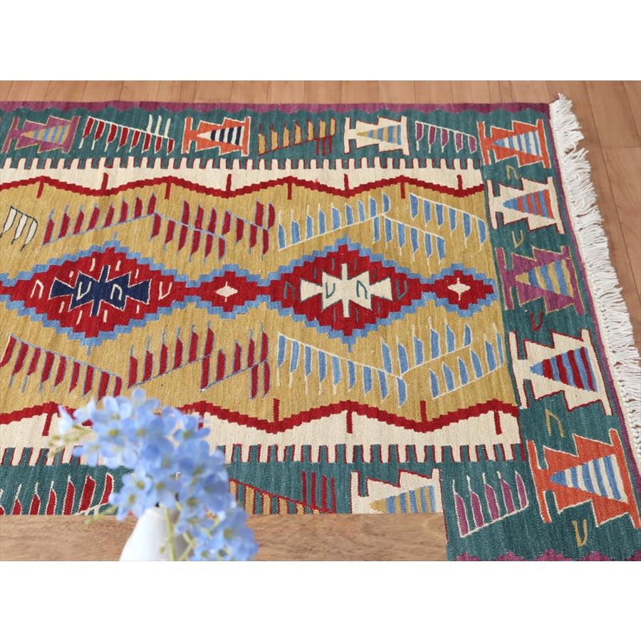 トルコキリム ウシャク　セッヂャーデ 170x114cm ベレケットのモチーフ | ブランド登録なし | 03