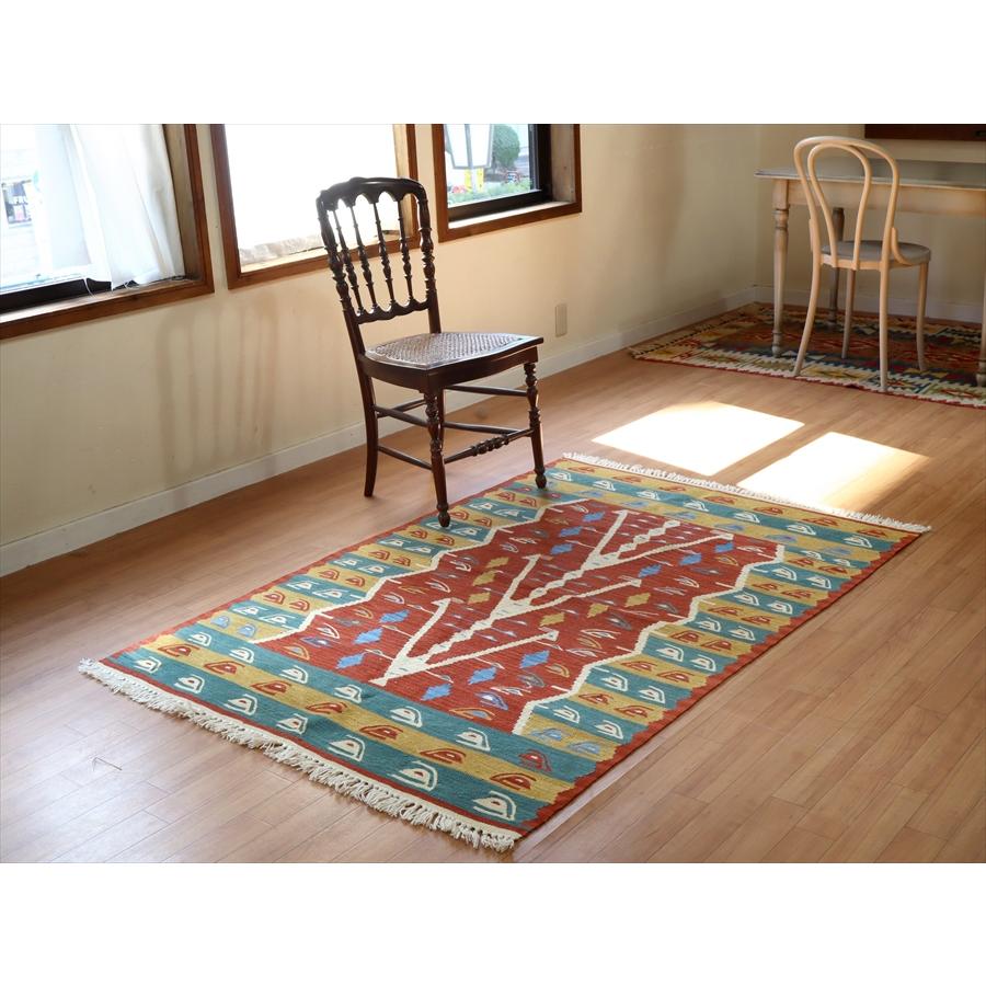 トルコの手織りキリム ウシャク 170x117cm 生命の樹 | ブランド登録なし | 01