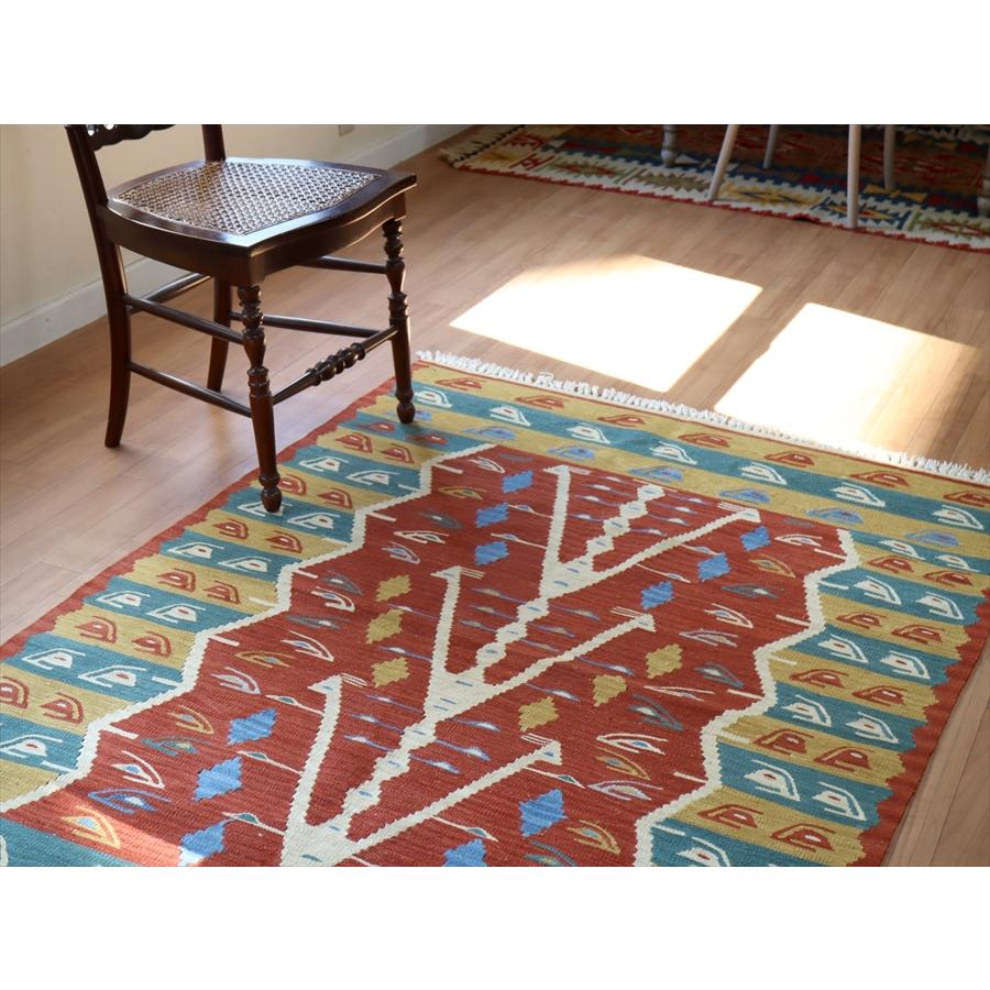 トルコの手織りキリム ウシャク 170x117cm 生命の樹 | ブランド登録なし | 02