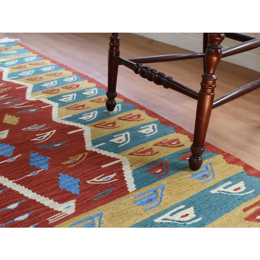 トルコの手織りキリム ウシャク 170x117cm 生命の樹 | ブランド登録なし | 05