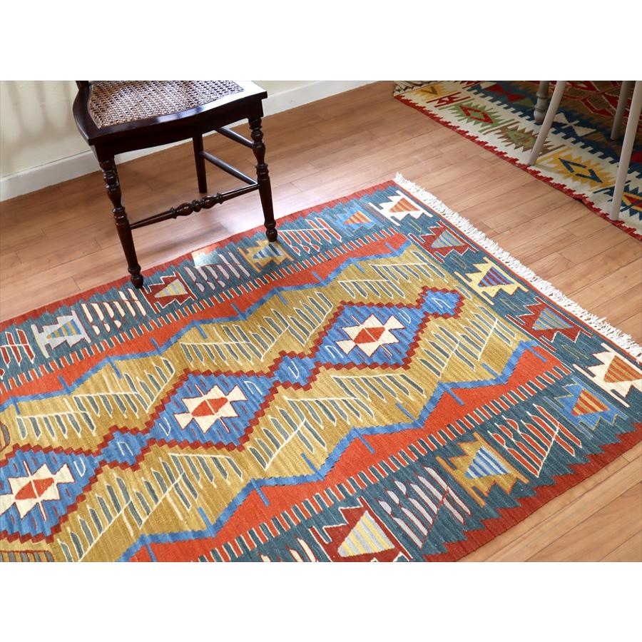 トルコの手織りキリム ウシャク 170x115cm サンドゥック | ブランド登録なし | 02