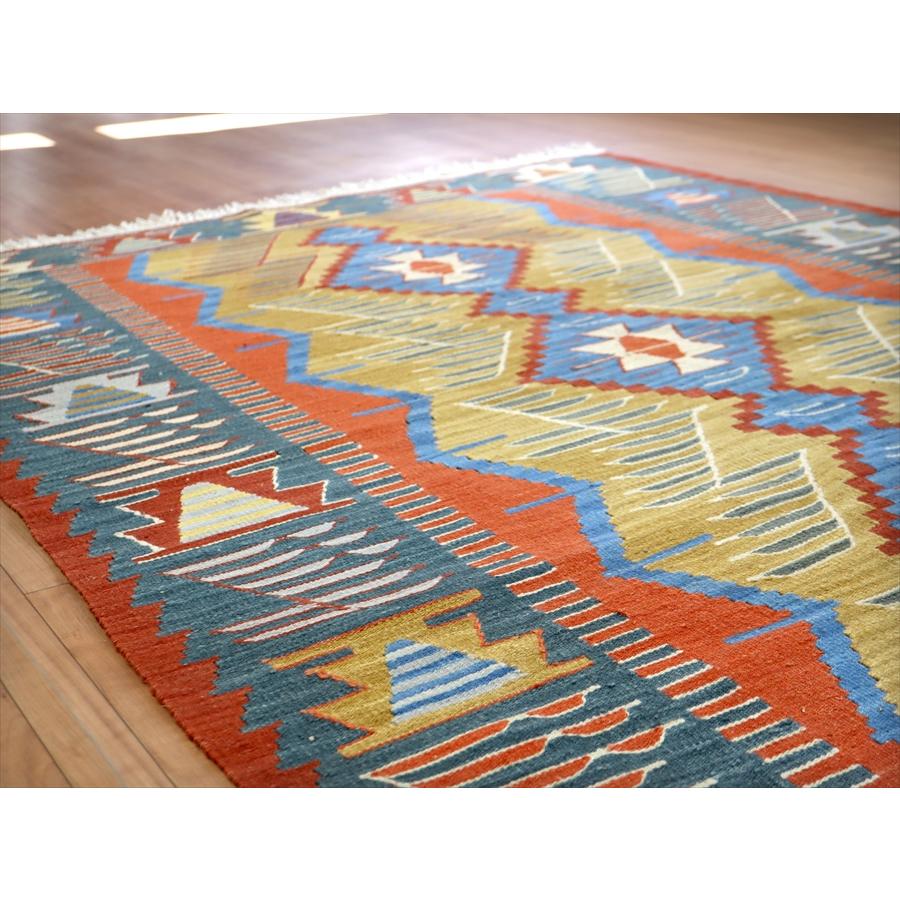 トルコの手織りキリム ウシャク 170x115cm サンドゥック | ブランド登録なし | 07