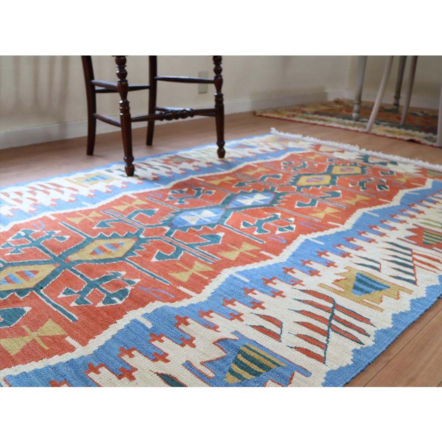 トルコの手織りキリム ウシャク 178x118cm ベレケット | ブランド登録なし | 05